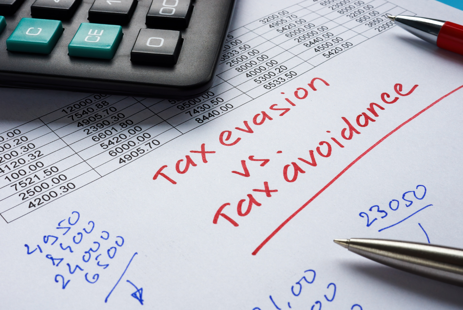 Tax Avoidance, Evasion, and Efficiency: Understanding the Differences